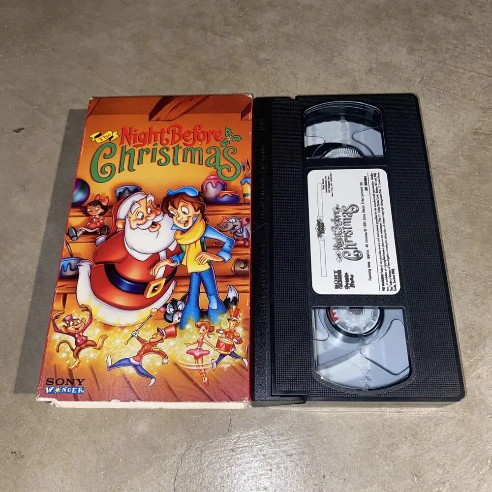 The Night Before Christmas (VHS 1994) Sony Wonder Golden Films